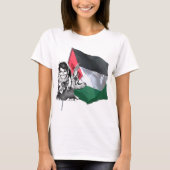 Laila Khaled T-shirt (Voorkant)