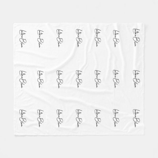 Laine Bleu fleece deken (Voorkant (Horizontaal))