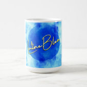 Laine Bleu Logo Coffee Mok (Center)