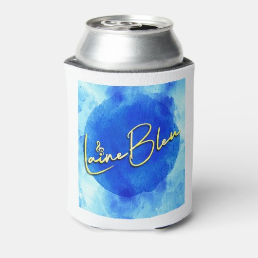 Laine Bleu Logo Koozie (Blikje Achterkant)