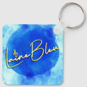 Laine Bleu Logo Sleutelhanger (Achterkant)