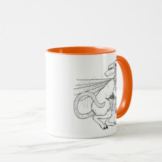 Lainewol, de Knitter Mok (Voorkant rechts)