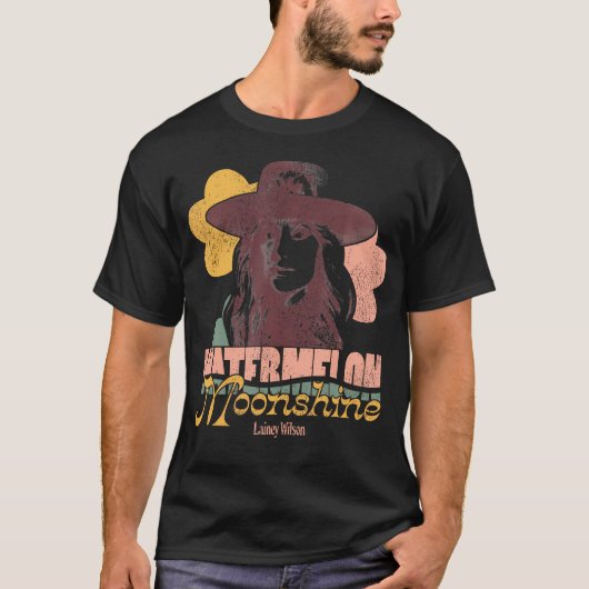 Lainey Wilson - Watermeloen Moonshine T-shirt (Voorkant)