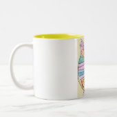 Laineys Cat-Cookie Tweekleurige Koffiemok (Links)