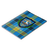 Laing Scottish Clan Tartan & Crest Notitieboek (Linkerzijde)