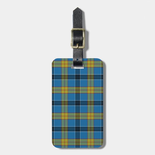 Laing Tartan Bagagelabel (Voorkant verticaal)