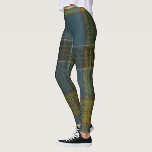 Laing Tartan Clan Plaid Leggings (Links)
