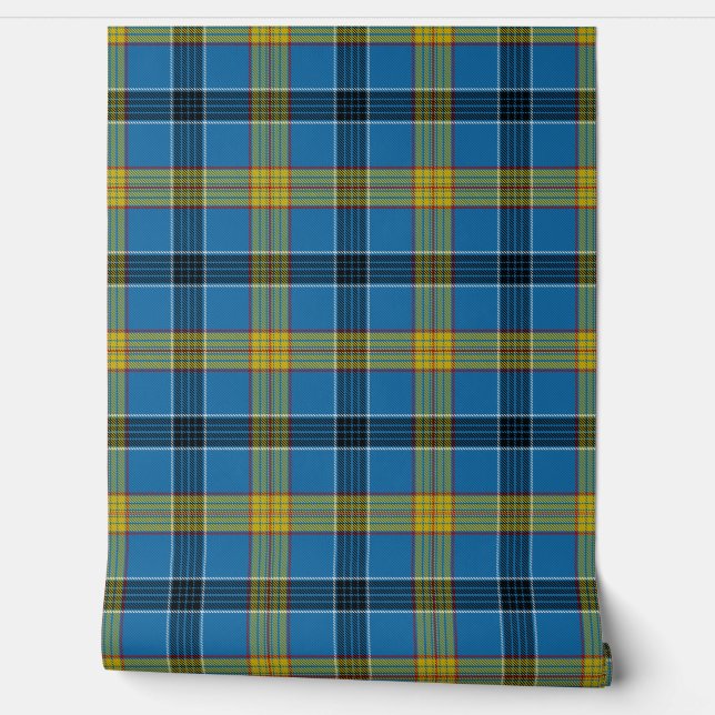 Laing Tartan Plaid Schotse Clan Behang (Afrollen)