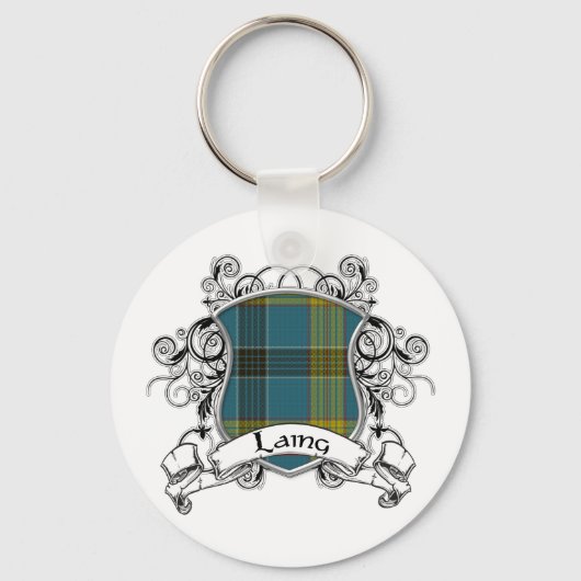 Laing Tartan Shield Sleutelhanger (Voorkant)