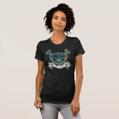Laing Tartan Skull T-shirt (Voorkant volledig)
