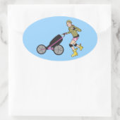 Lainie Oval Stickers (Tas)