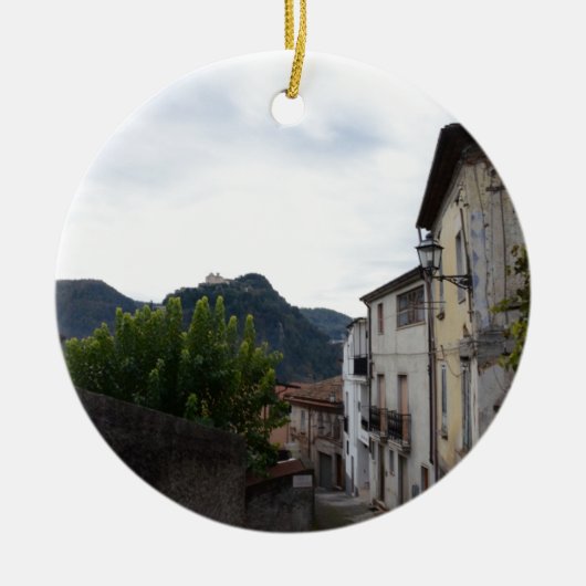 Laino Borgo Keramisch Ornament (Voorkant)