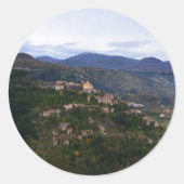 Laino Castello Calabria Ronde Sticker