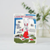 L'air du temps briefkaart (Staand voorkant)