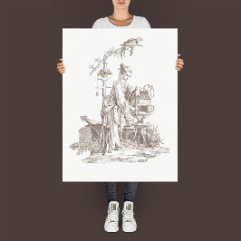 L'Air uit de serie De Vier Elementen Poster