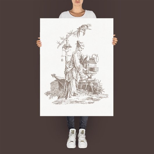 L'Air uit de serie De Vier Elementen Poster