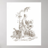 L'Air uit de serie De Vier Elementen Poster (Voorkant)