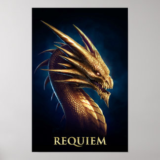 "Laira" Gold Dragon van Requiem Poster