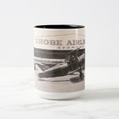 Laird LCW300, NC14803 Boston Airport Tweekleurige Koffiemok (Center)