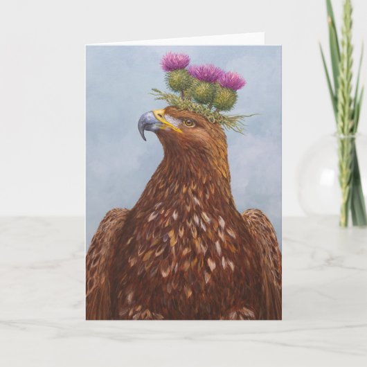 Laird of the highlands wenskaart kaart (Voorkant)