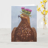 Laird of the highlands wenskaart kaart (Gele Bloem)