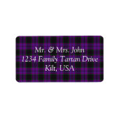 Laird Tartan Label (Voorkant)