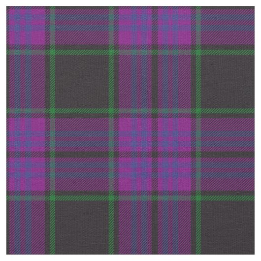 Laird Tartan Print Stof (Close Up)