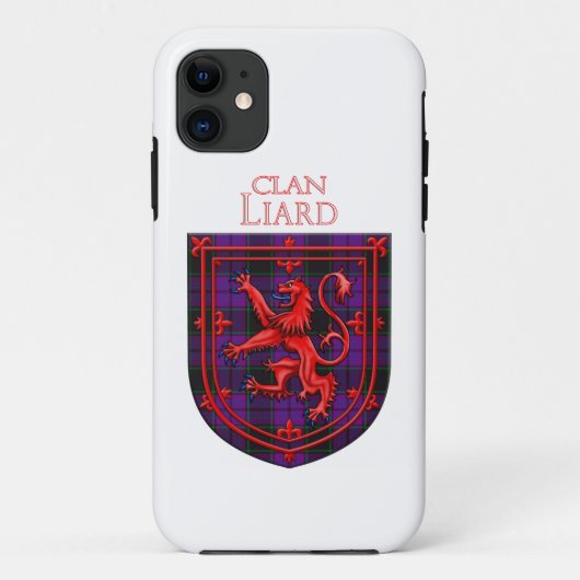 Laird Tartan Scottish Play Lion Rampant Case-Mate iPhone Case (Achterkant)
