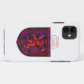 Laird Tartan Scottish Play Lion Rampant Case-Mate iPhone Case (Achterkant (horizontaal))