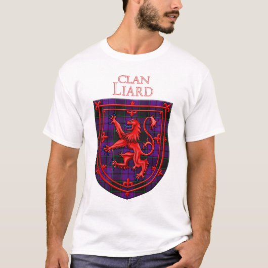 Laird Tartan Scottish Play Lion Rampant T-shirt (Voorkant)