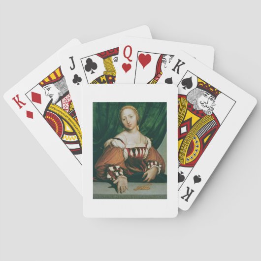 Lais Corinthiaca, 1526 (olie op limewood) Speelkaarten (Achterkant)