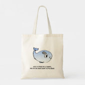 Laisse-toi porter - Sac Baleine Tote Bag (Achterkant)