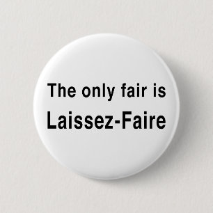 Laissez-Faire Ronde Button 5,7 Cm