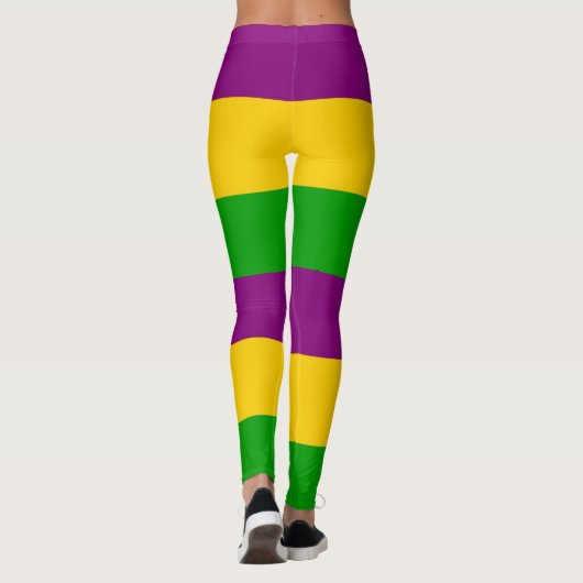 Laissez La Bon Ton Roulet Mardi Gras Leggings (Achterkant)