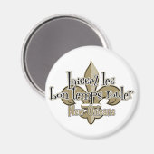 Laissez le bon temps rouler magneet (Voorkant / Achterkant)