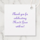 Laissez Les Bon Temps Rouler! Bedankjes Labels (Achterkant)