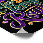 Laissez Les Bon Temps Rouler Funny Boho Coquette M Poster (Hoek)