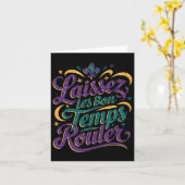 Laissez Les Bon Temps Rouler Kaart (Gele Bloem)