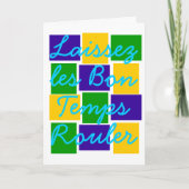 Laissez les Bon Temps Rouler Kaart (Voorkant)