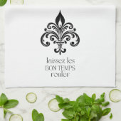 Laissez Les Bon Temps Rouler Keukenhanddoek (Gevouwen)