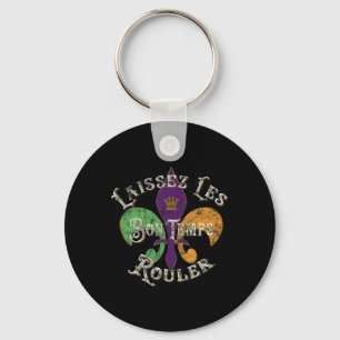 Laissez Les Bon Temps Rouler Mardi Gras 2022 Fleur Sleutelhanger