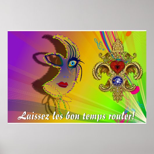 Laissez les bon temps rouler! Opmerkingen over het Poster (Voorkant)