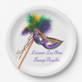 Laissez Les Bon Temps Rouler! Papieren Bordje (Voorkant)