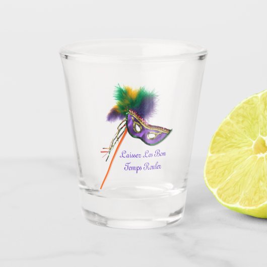 Laissez Les Bon Temps Rouler! Shot Glas (Voorkant)