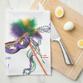 Laissez Les Bon Temps Rouler! Theedoek (Quarter Fold)