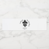 Laissez les Bon Temps Rouler Waterfles Etiket (Enkel label)