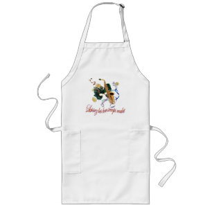 Laissez Les Bon Temps Roulet Apron Lang Schort