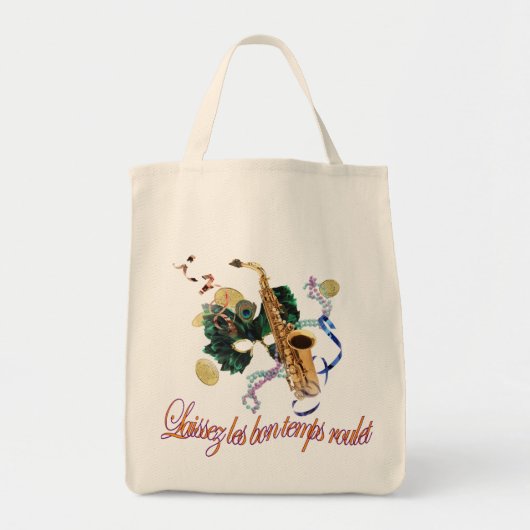 Laissez Les Bon Temps Roulet Bag Tote Bag (Voorkant)