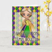 Laissez les Bons Temps Rouler! De Kaart van Gras (Gele Bloem)