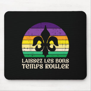Laissez Les Bons Temps Rouler Fleur Mardi Gras Muismat